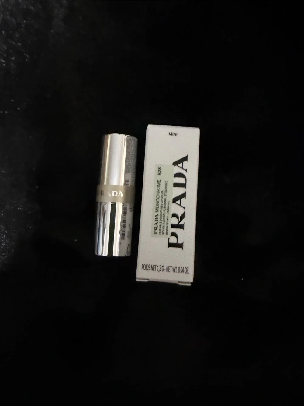 Prada Monochrome Hyper Matte lipstick NIB R28